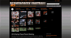 Desktop Screenshot of beavercreekfootball.com